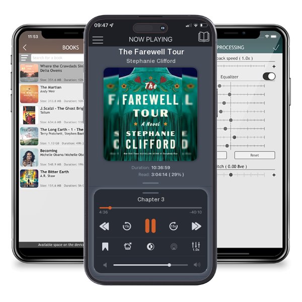Download fo free audiobook The Farewell Tour by Stephanie Clifford and listen anywhere on your iOS devices in the ListenBook app.