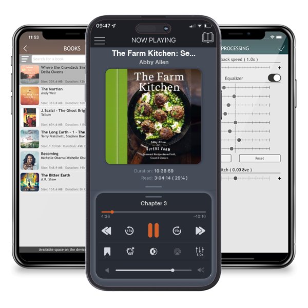 Download fo free audiobook The Farm Kitchen: Seasonal Recipes from Field, Coast and Garden by Abby Allen and listen anywhere on your iOS devices in the ListenBook app.
