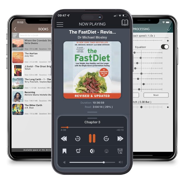 Download fo free audiobook The FastDiet - Revised & Updated by Dr Michael Mosley and listen anywhere on your iOS devices in the ListenBook app.