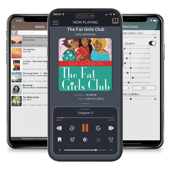 Download fo free audiobook The Fat Girls Club by Lila Johnson and listen anywhere on your iOS devices in the ListenBook app.