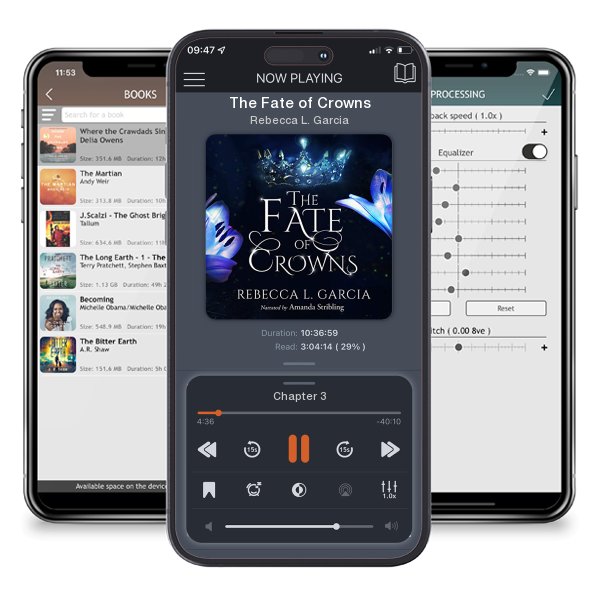 Download fo free audiobook The Fate of Crowns by Rebecca L. Garcia and listen anywhere on your iOS devices in the ListenBook app.