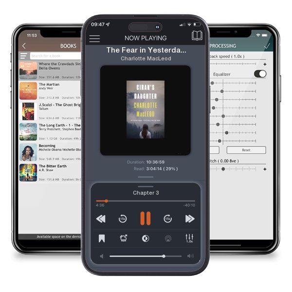 Download fo free audiobook The Fear in Yesterday's Rings by Charlotte MacLeod and listen anywhere on your iOS devices in the ListenBook app.