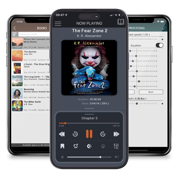 Download fo free audiobook The Fear Zone 2 by K. R. Alexander and listen anywhere on your iOS devices in the ListenBook app.