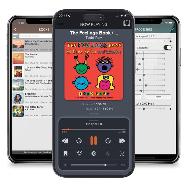 Descargar audiolibro gratis The Feelings Book / El libro de los sentimientos by Todd Parr y escuchar en cualquier lugar en sus dispositivos iOS en la aplicación ListenBook.