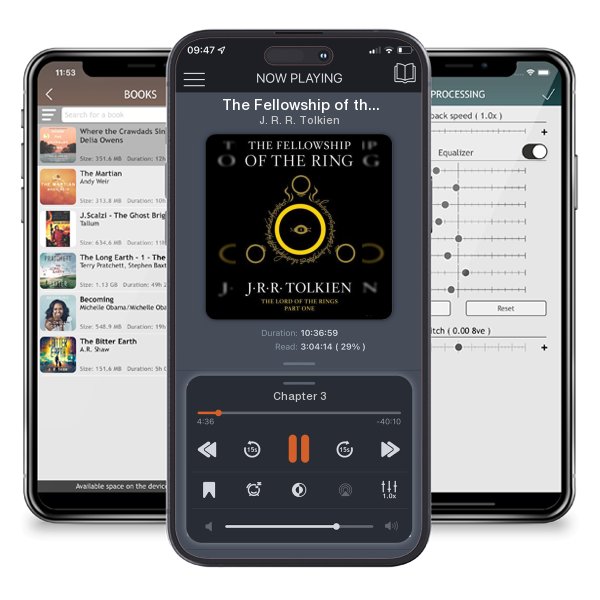 Download fo free audiobook The Fellowship of the Ring: Being the First Part of the Lord... by J. R. R. Tolkien and listen anywhere on your iOS devices in the ListenBook app.