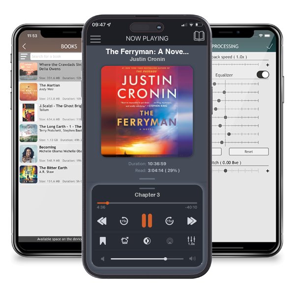 Download fo free audiobook The Ferryman: A Novel by Justin Cronin and listen anywhere on your iOS devices in the ListenBook app.