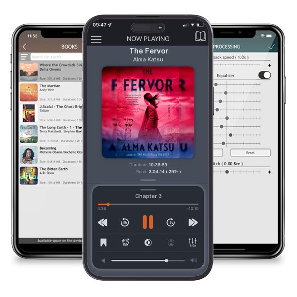 Download fo free audiobook The Fervor by Alma Katsu and listen anywhere on your iOS devices in the ListenBook app.