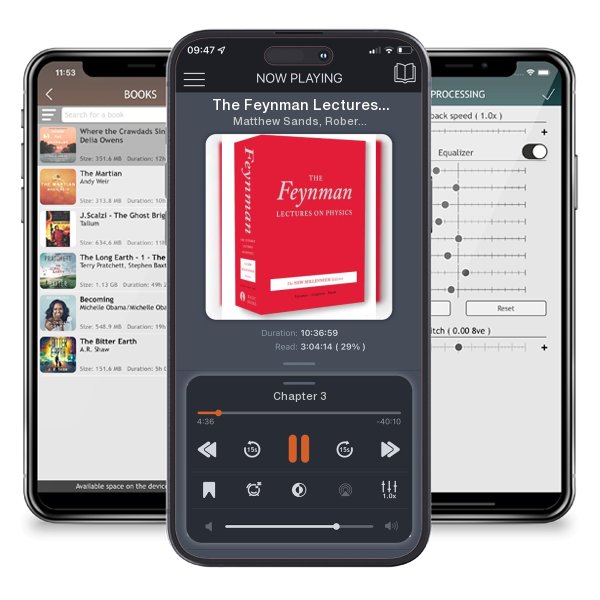 Download fo free audiobook The Feynman Lectures on Physics Set (New Millennium) by Matthew Sands, Robert B. Leighton, et al. and listen anywhere on your iOS devices in the ListenBook app.
