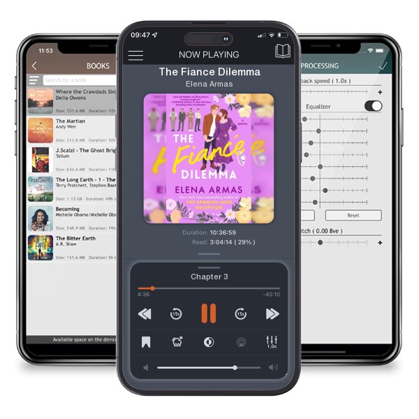 Download fo free audiobook The Fiance Dilemma by Elena Armas and listen anywhere on your iOS devices in the ListenBook app.