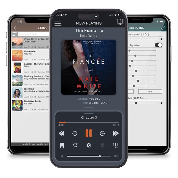 Download fo free audiobook The Fiancée by Kate White and listen anywhere on your iOS devices in the ListenBook app.