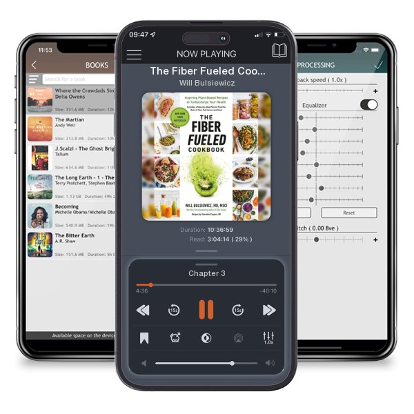 Download fo free audiobook The Fiber Fueled Cookbook: Inspiring Plant-Based Recipes to... by Will Bulsiewicz and listen anywhere on your iOS devices in the ListenBook app.