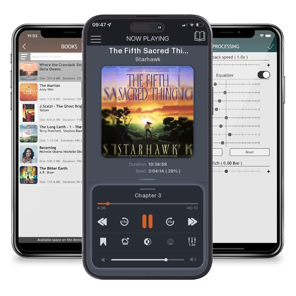Download fo free audiobook The Fifth Sacred Thing by Starhawk and listen anywhere on your iOS devices in the ListenBook app.