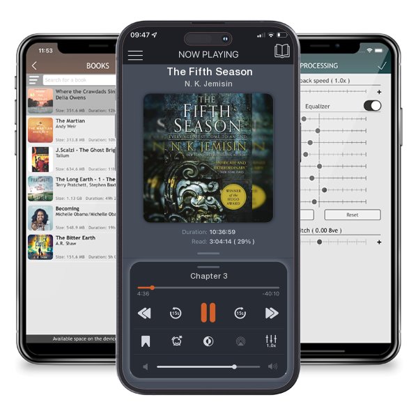 Download fo free audiobook The Fifth Season by N. K. Jemisin and listen anywhere on your iOS devices in the ListenBook app.