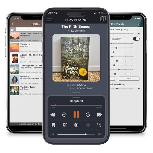 Download fo free audiobook The Fifth Season by N. K. Jemisin and listen anywhere on your iOS devices in the ListenBook app.