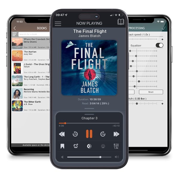 Download fo free audiobook The Final Flight by James Blatch and listen anywhere on your iOS devices in the ListenBook app.
