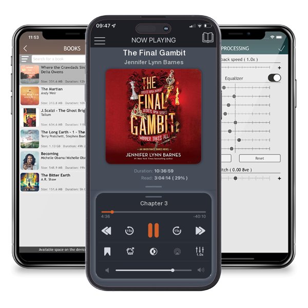 Download fo free audiobook The Final Gambit by Jennifer Lynn Barnes and listen anywhere on your iOS devices in the ListenBook app.