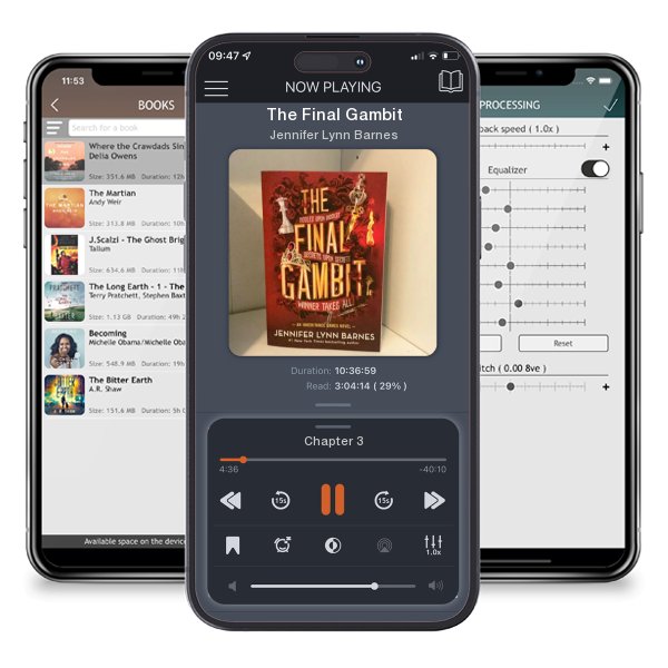 Download fo free audiobook The Final Gambit by Jennifer Lynn Barnes and listen anywhere on your iOS devices in the ListenBook app.