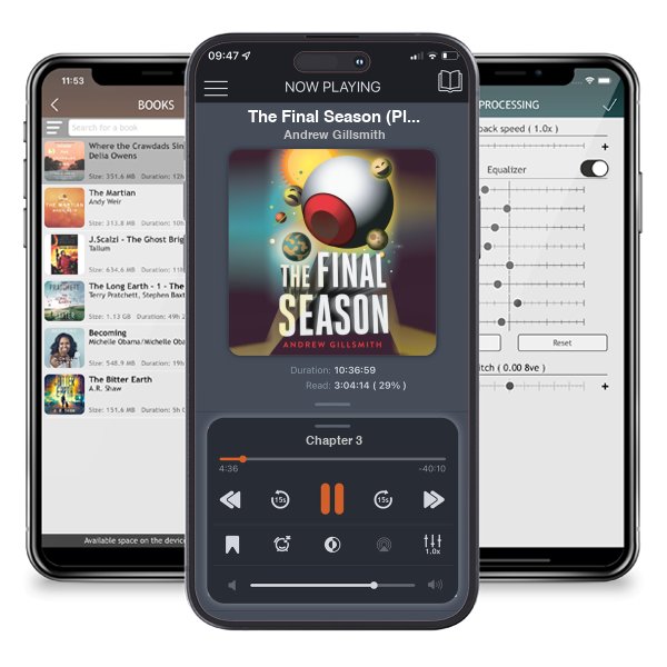 Download fo free audiobook The Final Season (Planet Gallywood #1) by Andrew Gillsmith and listen anywhere on your iOS devices in the ListenBook app.