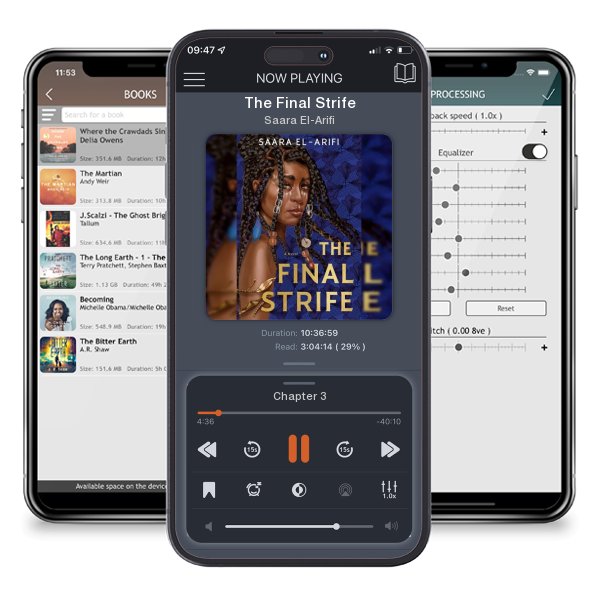 Download fo free audiobook The Final Strife by Saara El-Arifi and listen anywhere on your iOS devices in the ListenBook app.
