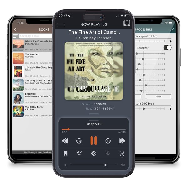 Download fo free audiobook The Fine Art of Camouflage by Lauren Kay Johnson and listen anywhere on your iOS devices in the ListenBook app.