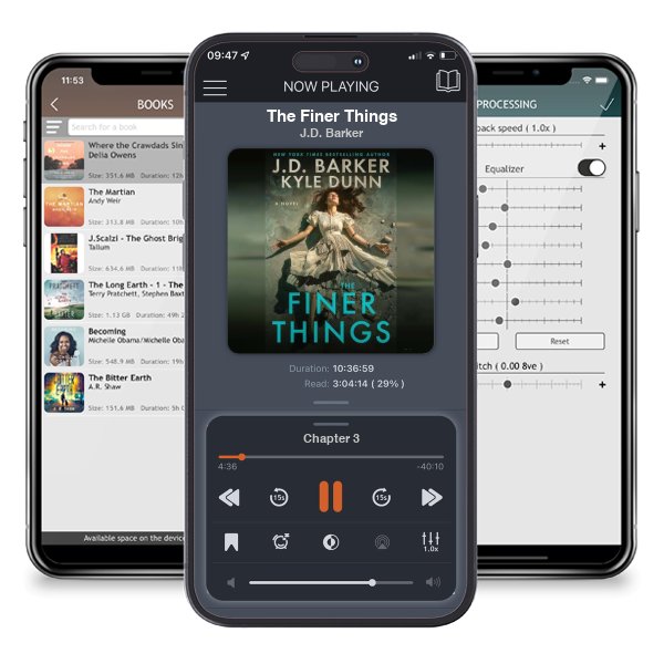 Download fo free audiobook The Finer Things by J.D. Barker and listen anywhere on your iOS devices in the ListenBook app.