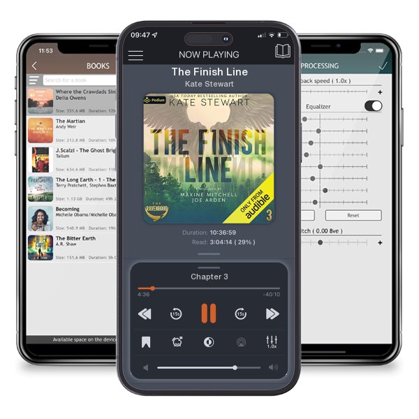Download fo free audiobook The Finish Line by Kate Stewart and listen anywhere on your iOS devices in the ListenBook app.