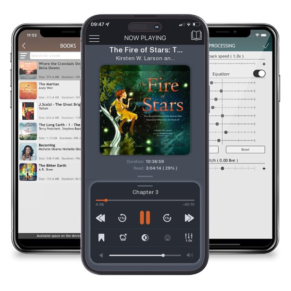 Download fo free audiobook The Fire of Stars: The Life and Brilliance of the Woman Who... by Kirsten W. Larson and Katherine Roy and listen anywhere on your iOS devices in the ListenBook app.