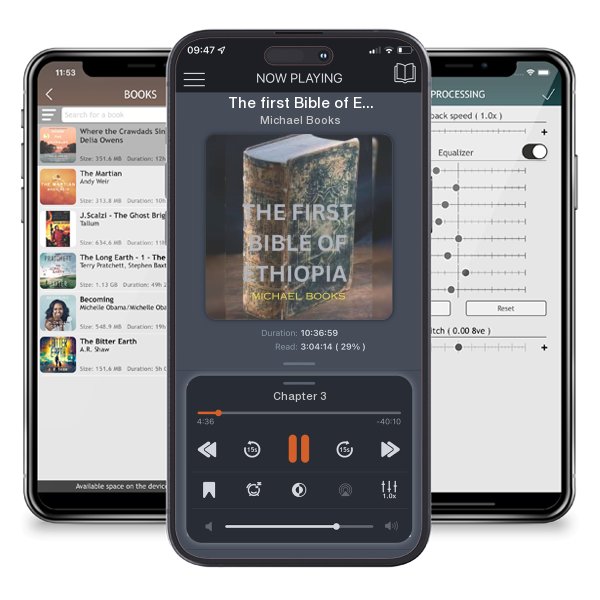 Download fo free audiobook The first Bible of Ethiopia: Ethiopian canon by Michael Books and listen anywhere on your iOS devices in the ListenBook app.