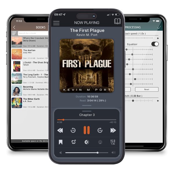 Download fo free audiobook The First Plague by Kevin M. Port and listen anywhere on your iOS devices in the ListenBook app.