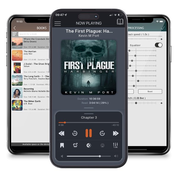 Download fo free audiobook The First Plague: Harbinger by Kevin M Port and listen anywhere on your iOS devices in the ListenBook app.