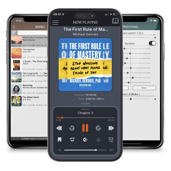 Download fo free audiobook The First Rule of Mastery: Stop Worrying about What People... by Michael Gervais and listen anywhere on your iOS devices in the ListenBook app.