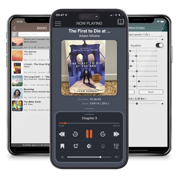 Download fo free audiobook The First to Die at the End by Adam Silvera and listen anywhere on your iOS devices in the ListenBook app.