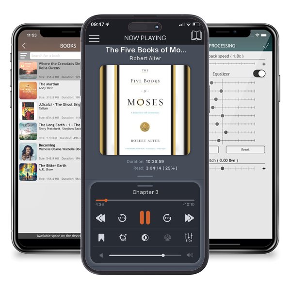 Download fo free audiobook The Five Books of Moses: A Translation with Commentary by Robert Alter and listen anywhere on your iOS devices in the ListenBook app.