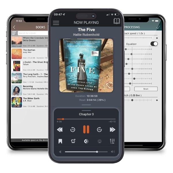 Download fo free audiobook The Five by Hallie Rubenhold and listen anywhere on your iOS devices in the ListenBook app.