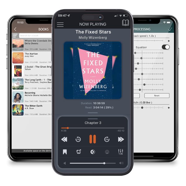 Download fo free audiobook The Fixed Stars by Molly Wizenberg and listen anywhere on your iOS devices in the ListenBook app.