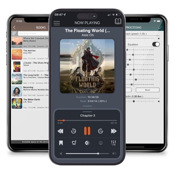 Download fo free audiobook The Floating World (The Floating World, #1) by Axie Oh and listen anywhere on your iOS devices in the ListenBook app.