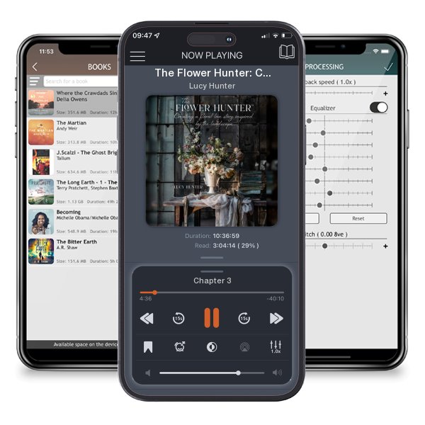 Download fo free audiobook The Flower Hunter: Creating a Floral Love Story Inspired by the Landscape by Lucy Hunter and listen anywhere on your iOS devices in the ListenBook app.