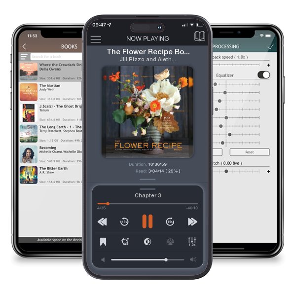 Download fo free audiobook The Flower Recipe Book by Jill Rizzo and Alethea Harampolis and listen anywhere on your iOS devices in the ListenBook app.