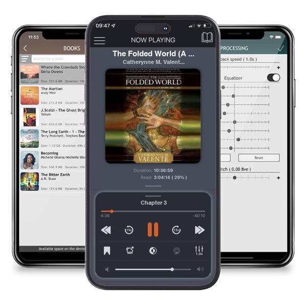 Download fo free audiobook The Folded World (A Dirge for Prester John, #2) by Catherynne M. Valente and listen anywhere on your iOS devices in the ListenBook app.
