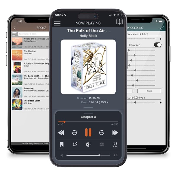 Download fo free audiobook The Folk of the Air Complete Paperback Boxed Set by Holly Black and listen anywhere on your iOS devices in the ListenBook app.