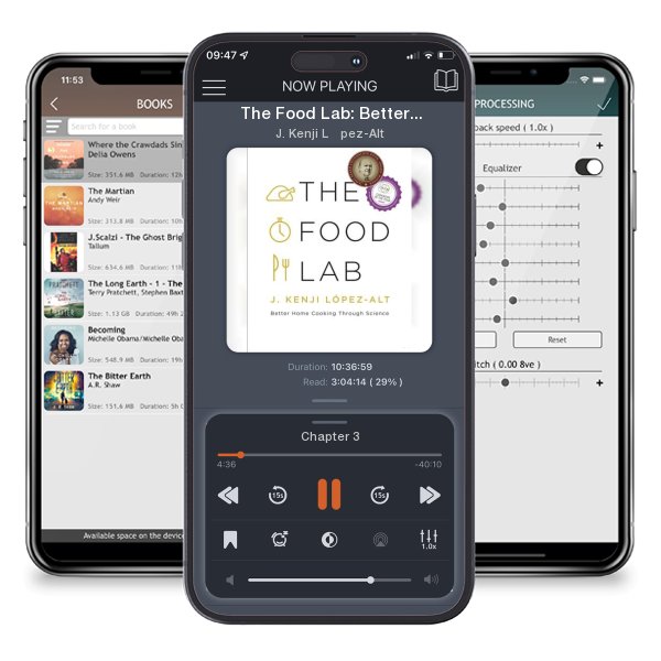 Download fo free audiobook The Food Lab: Better Home Cooking Through Science by J. Kenji López-Alt and listen anywhere on your iOS devices in the ListenBook app.