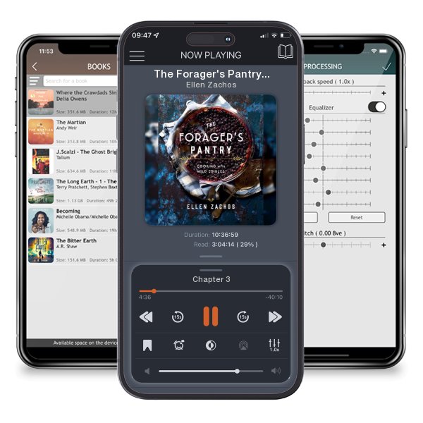 Download fo free audiobook The Forager's Pantry: Cooking with Wild Edibles by Ellen Zachos and listen anywhere on your iOS devices in the ListenBook app.