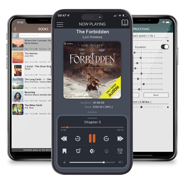Download fo free audiobook The Forbidden by Lori Holmes and listen anywhere on your iOS devices in the ListenBook app.