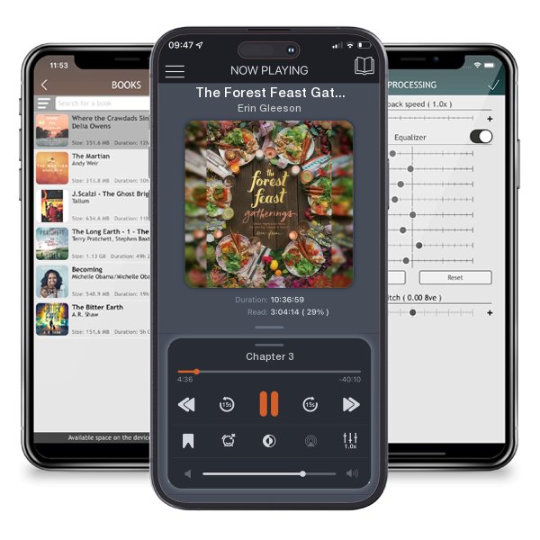 Download fo free audiobook The Forest Feast Gatherings: Simple Vegetarian Menus for... by Erin Gleeson and listen anywhere on your iOS devices in the ListenBook app.