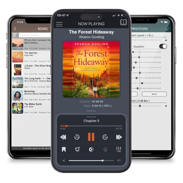Download fo free audiobook The Forest Hideaway by Sharon Gosling and listen anywhere on your iOS devices in the ListenBook app.