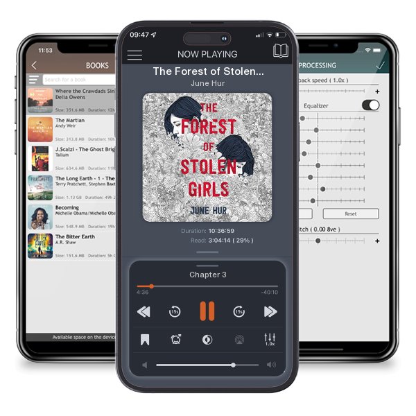 Download fo free audiobook The Forest of Stolen Girls by June Hur and listen anywhere on your iOS devices in the ListenBook app.