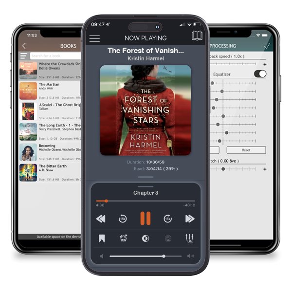 Download fo free audiobook The Forest of Vanishing Stars by Kristin Harmel and listen anywhere on your iOS devices in the ListenBook app.