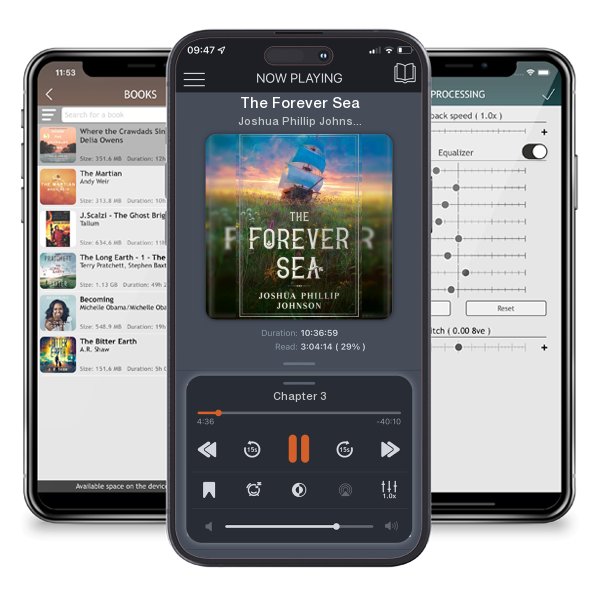 Download fo free audiobook The Forever Sea by Joshua Phillip Johnson and listen anywhere on your iOS devices in the ListenBook app.
