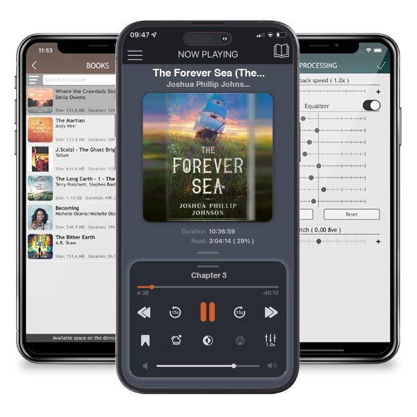 Download fo free audiobook The Forever Sea (The Forever Sea, #1) by Joshua Phillip Johnson and listen anywhere on your iOS devices in the ListenBook app.