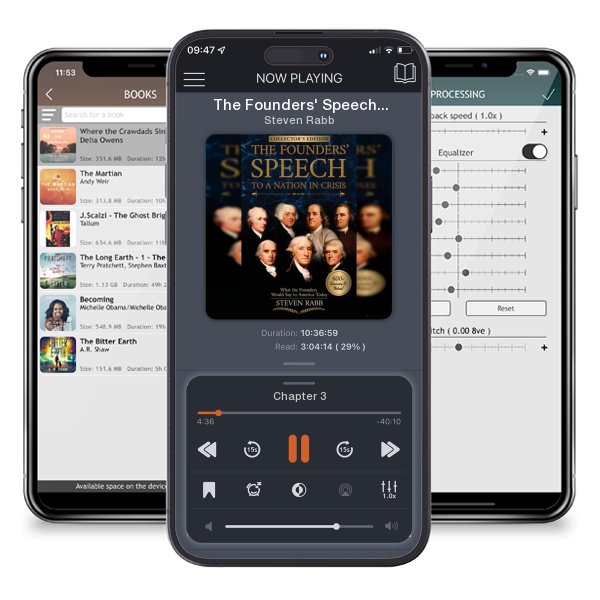 Download fo free audiobook The Founders' Speech to a Nation in Crisis: What The Founders Would Say To America Today by Steven Rabb and listen anywhere on your iOS devices in the ListenBook app.